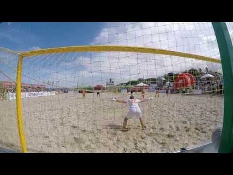 Grembach Łódź - przepiękna bramka Adama Bogacza w meczu z KP Łódź