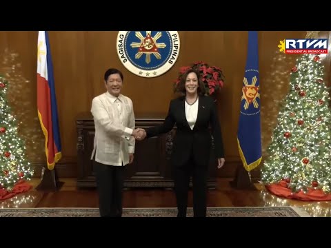 Filipinas e EUA fortalecem aliança com visita de Kamala Harris