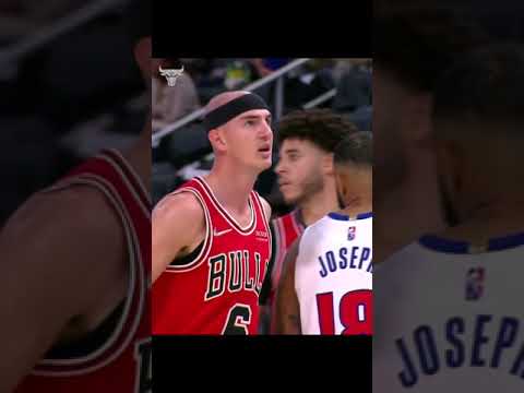 Alex Carushow 3-AND-D for the bulls #shorts