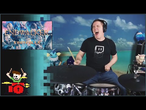 Endwalker - "Footfalls" On Drums!