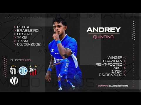 Andrey Quintino, extremo do Confiança 