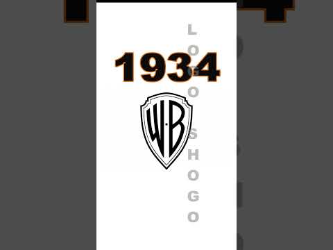 Walt Disney & Warner Bros Logo Evolution #waltdisney #warnerbros #logoshogo