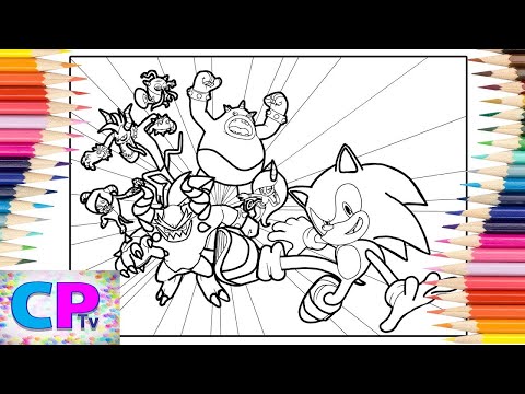 Sonic Lost World Coloring Pages/Sonic The Hedgehog Coloring/Spektrem - Shine [NCS Release]