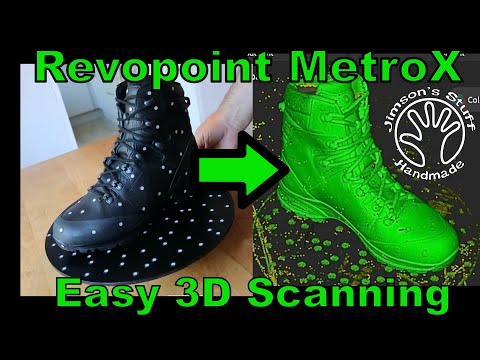 Revopoint MetroX 3D-Scanner, perfekt für dunkle und glänzende Dinge