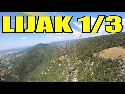 Paragliding Lijak, Slovenia - 57 km return flight (2021-07-29)