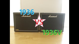 Video thumbnail for Marshall 1936 vs 1936V 比較レビュー /CELESTION G12T-75 vs UK Vintage 30 /日本語 by music diy_direct