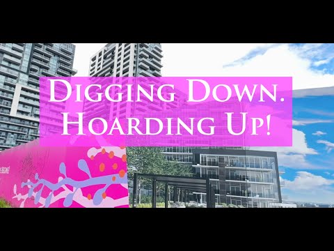 Digging down, hoarding up!