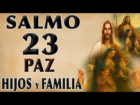 SALMO 23 ORACIÓN GUIDED BY THE SHEPHERD WHO CARES PARA TUS HIJOS Y FAMILIA, TO LIVE IN PAZ
