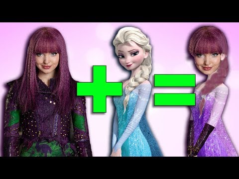 MASHUP: Descendants + Disney Princesses = ??? | Dream Mining