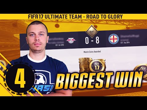 FIFA 17 ROAD TO DIVISION 1 - MY BIGGEST WIN IN ULTIMATE TEAM - CRAZY FIFA 17 GAMES - PLAY LIKE A PRO