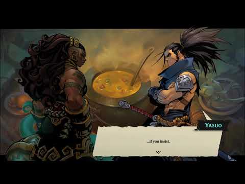 Ruined King Conversations: A Drink (Illaoi and Yasuo Dialogue)