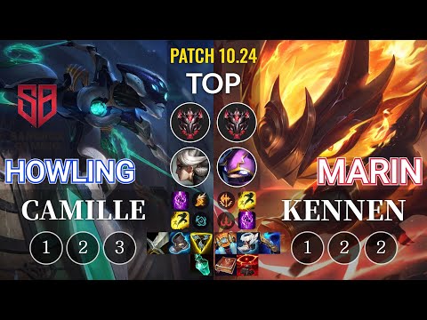 SB Howling Camille vs MaRin Kennen Top - KR Patch 10.24