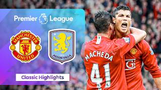 Last Minute Drama At Old Trafford | Man Utd 3-2 Aston Villa | Classic Premier League Highlights