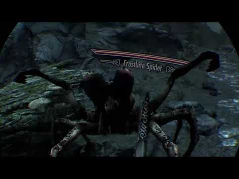 Highlight: Scary Spiders! | Skyrim VR