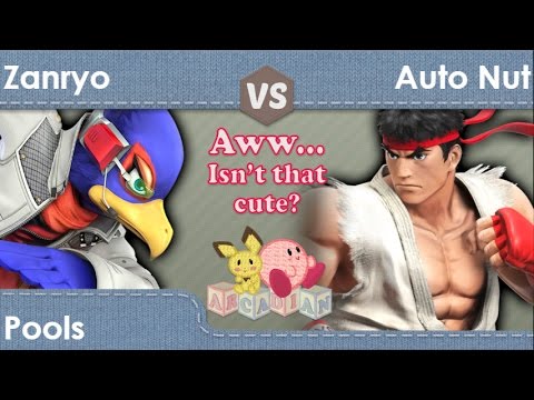 AITC  - Zanryo (Falco) vs Auto Nut (Ryu) Pools - Smash 4