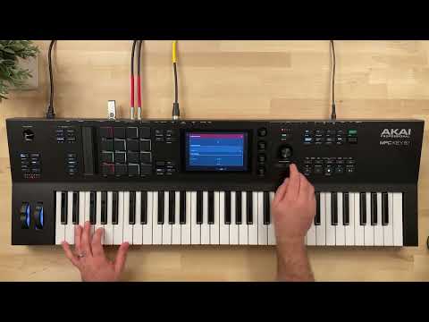 Akai MPC Key 61 Quick Tip - Changing Velocity Curves