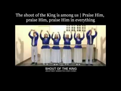 JFGC Shout of the King - Choreo with Lyrics