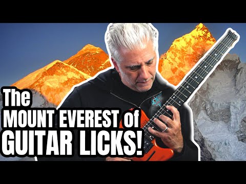THE MOUNT EVEREST OF GUITAR LICKS