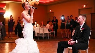 Awesome! - Bride sings Etta James - At Last
