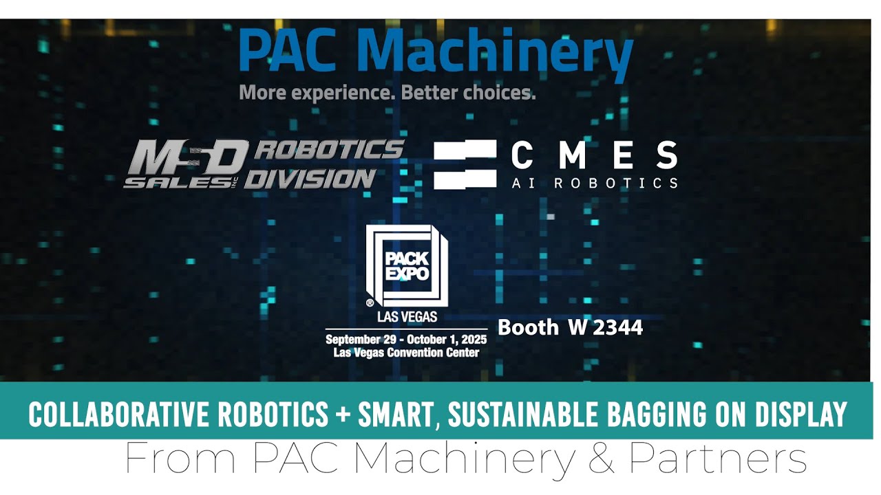 Smart Bagging & Collaborative Robotics On display at PACK EXPO Las Vegas 2025