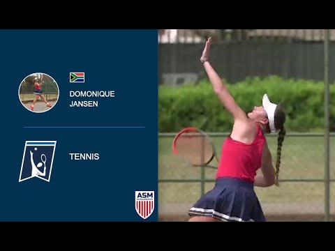 Dominique Jansen | Recruiting Tennis | ASM Scholarships