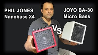 Video thumbnail for Joyo BA-30 VS Phil Jones X4 Nanobass - Micro Bass Battle by Obrad Lacarac