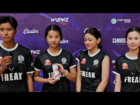 បាល់ទះនារីឥឡូវល្អៗណាស់ ខ្ញុំលើកឡើងការប៉ះសេរបស់ LINA និងស្មាត់ MAKARA