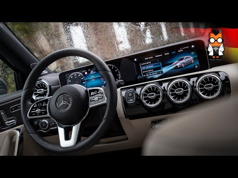 MBUX Hands-On in der Mercedes A-Klasse Lissabon