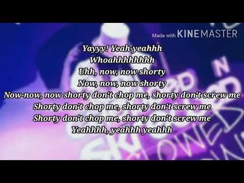 T-Pain - Chopped N Skrewed  (Lyrics Video)