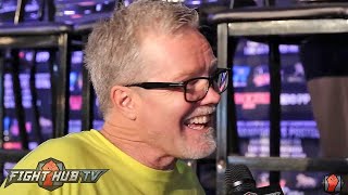Freddie Roach "McGregor got beat up a bit by my guys in sparring; Floyd said its going to happen"