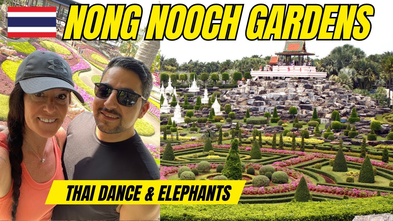 Discover the marvels of Pattaya, Thailand's Nong Nooch Tropical Botanical Garden as a tourist!