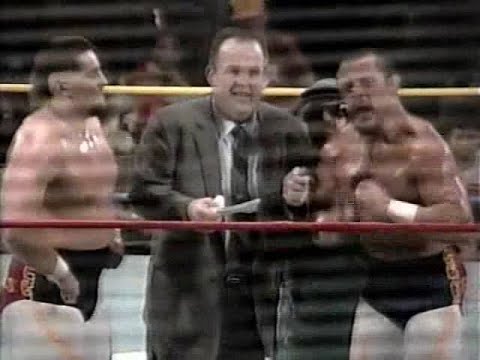 Dynamite Kid & Johnny Smith vs. Chris Benoit & Ken Johnson (06.30.1989)