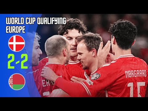 Denmark vs Belarus | 2-2 | Highlights | World Cup Qualifiers 2025-26 | denmark belarus