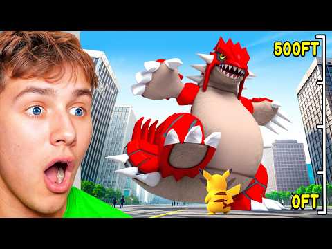 Reacting to Pokemon Size Comparison