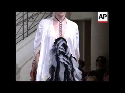 German designer shows his Spring Summer 2008 collection