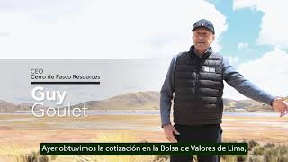 Cerro de Pasco – Besuch der Quiulacocha Tailings und Projektgebiete mit CEO und Investoren