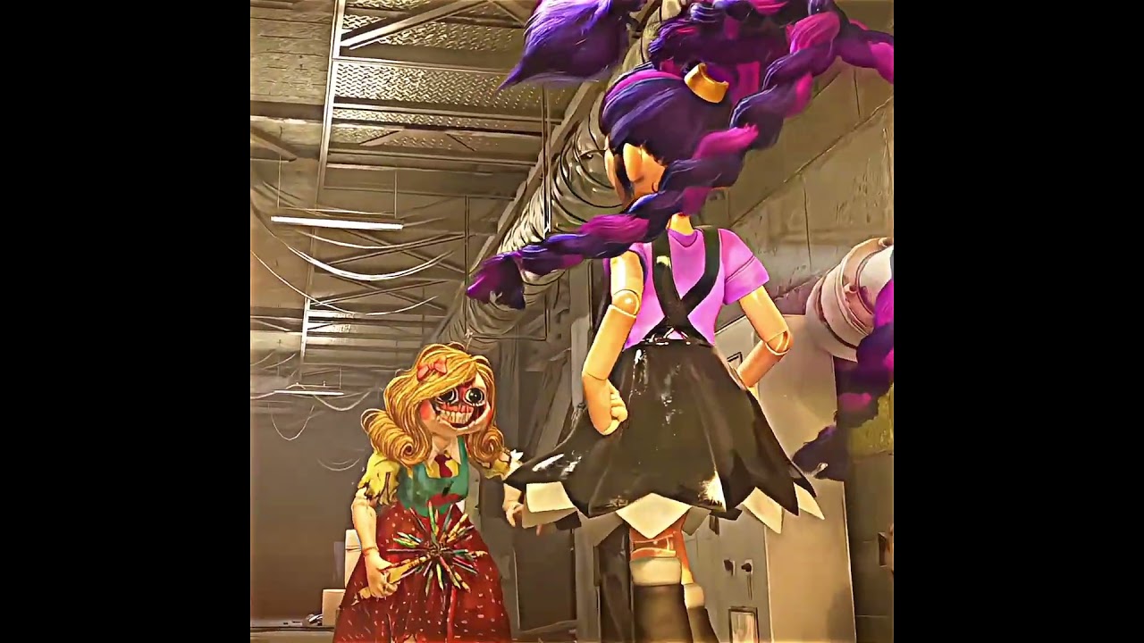 Lilly Lovebraids Saved us From Ms.delight!💀🔥 - Poppy Playtime Chapter 5 Edit #poppplaytime #foryou