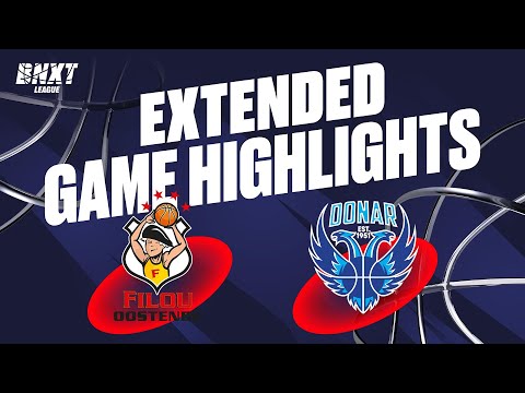 Filou Oostende vs. Donar Groningen - Game Highlights
