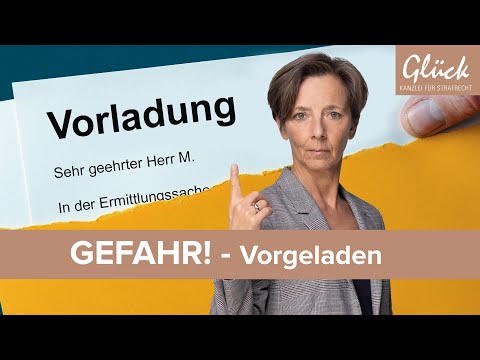 Vorladung bei der Polizei I Was soll ich tun? I Was sind meine Rechte? I Was sind meine Pflichten?