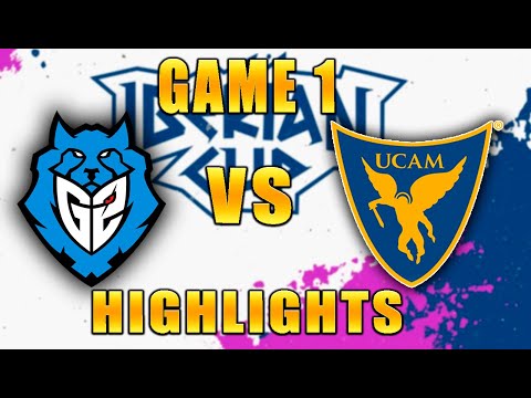 G2 Arctic vs UCAM Esports Game 1 highlights Iberian cup 2021 | G2 vs UCAM