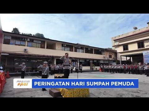 POLRESTA JAYAPURA GELAR UPACARA SUMPAH PEMUDA