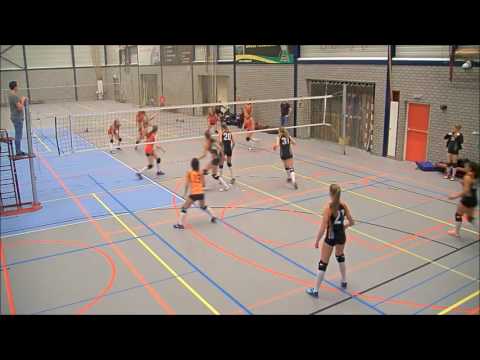 Studiebeurs Volleyball USA Setter OverBoarder - Maud Rijnsburger