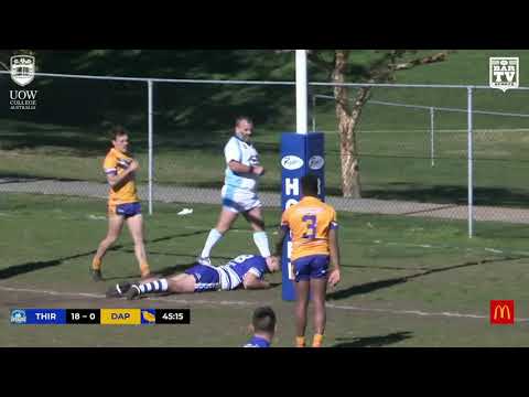 2019 IDRL Under 18s Round 11 Highlights - Thirroul Butchers vs Dapto Canaries