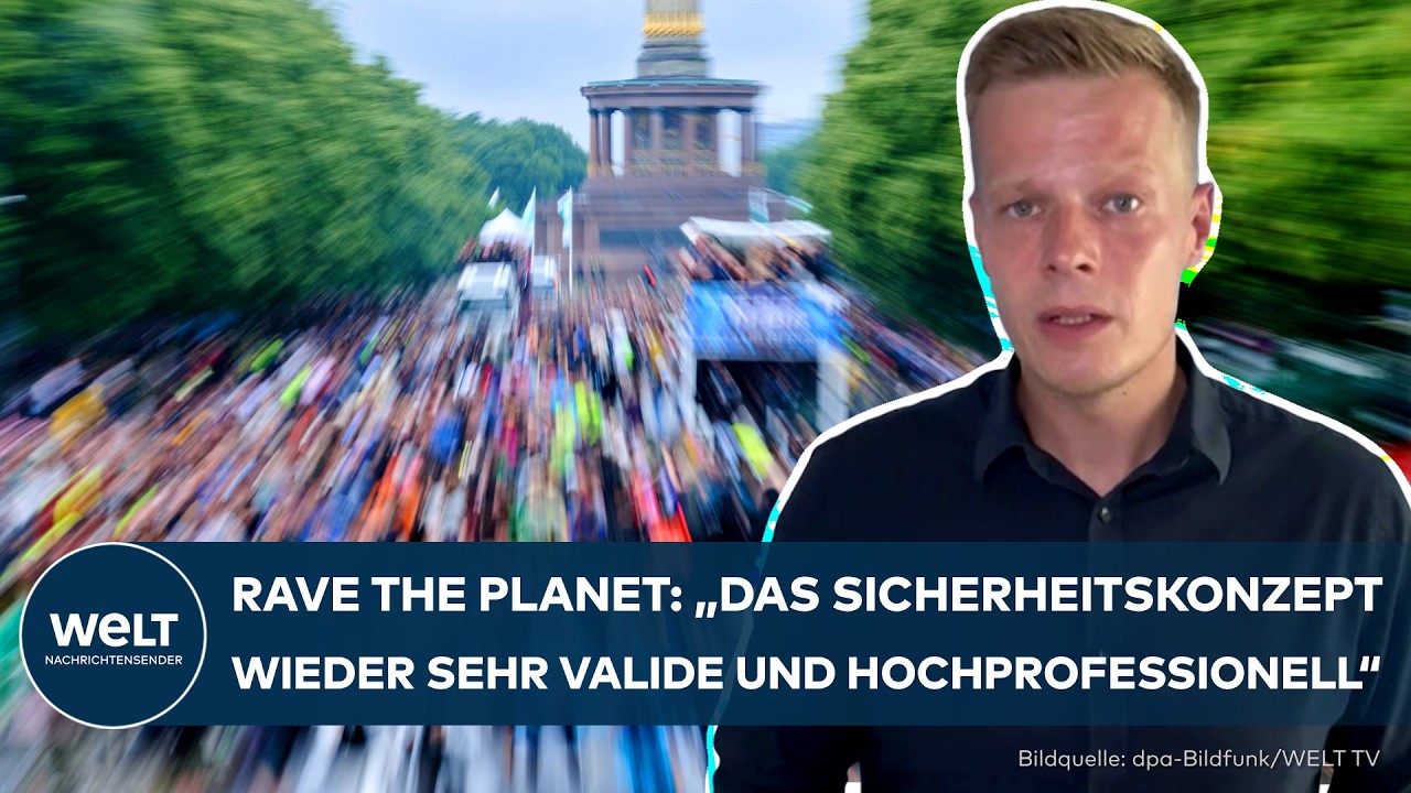 RAVE THE PLANET BERLIN: „Hundertprozentige Sicherheit“ gibt es nicht – Zehntausende Raver erwartet