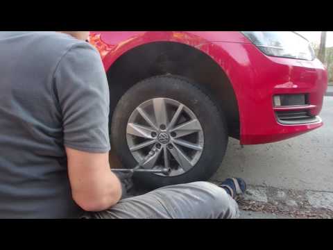 Reifen beim Golf 7 selber wechseln. Radwechsel auf Sommerreifen