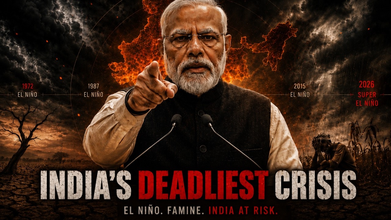 India’s NEXT Economic Crisis: Super El Niño 2026 | Case Study