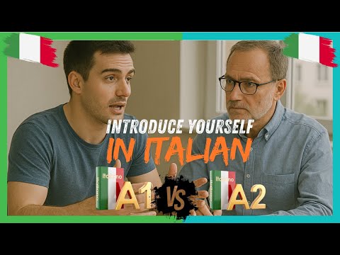 A1-A2 Italian Listening Practice & Solutions: Learn How To Introduce Yourself