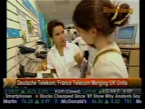 Duetsche Telekom, France Telecom Merging UK Units - Bloomberg