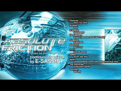 E-Sassin "Absolute Friction"  DJ MIX CD