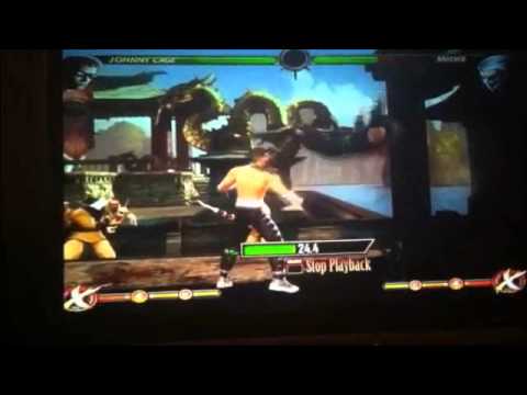 Johnny Cage 23% Breaker Combo - Mortal Kombat 9